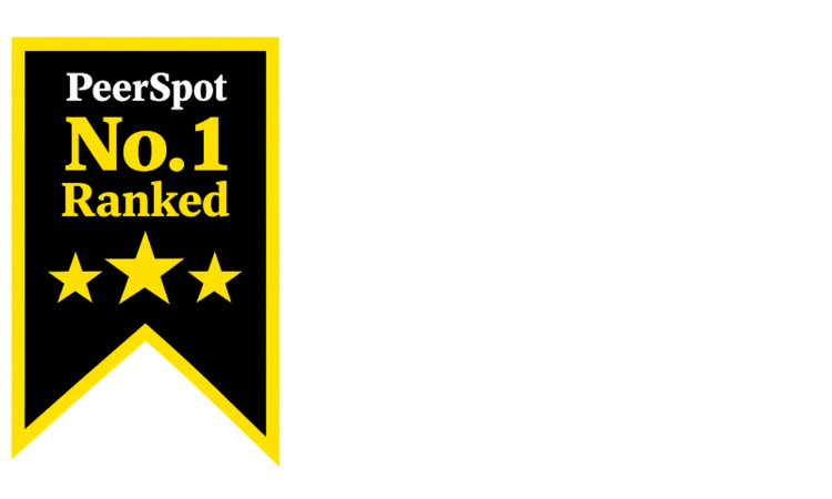 PeerSpot No. 1 Ranked badge